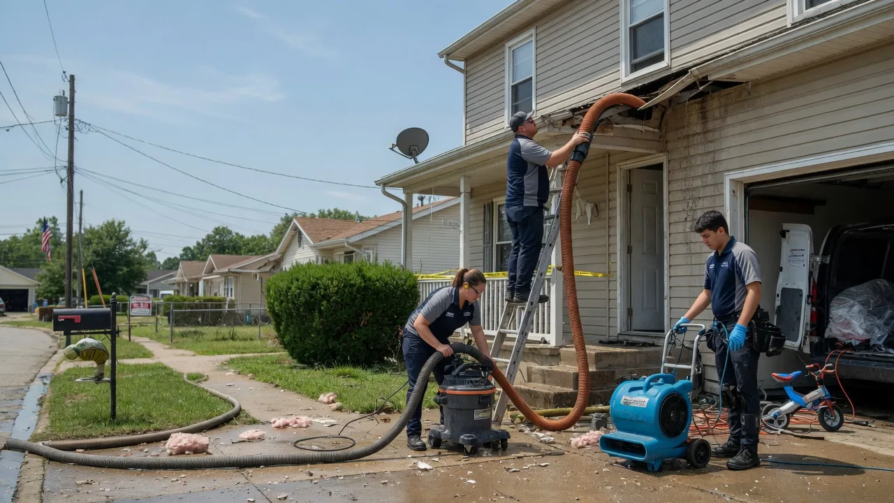 Water Damage Restoration in Utica, KY near me